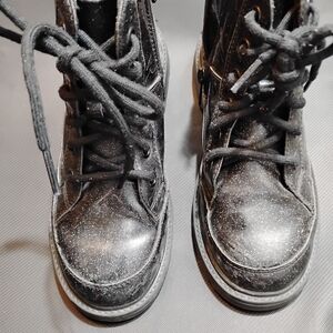 UGG Kids Sparkly Black Boots